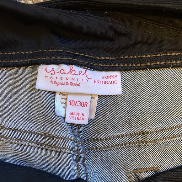 Isabel maternity skinny jeans, EUC, size 10/30r - Picture 4 of 6